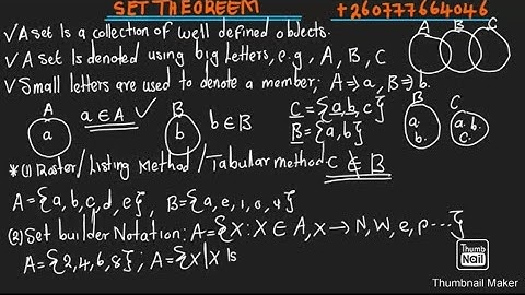 Introduction to Set Theorem [MSM 111]❤️✅