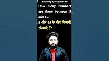 #puzzle  #shorts by Deepanshu Sir