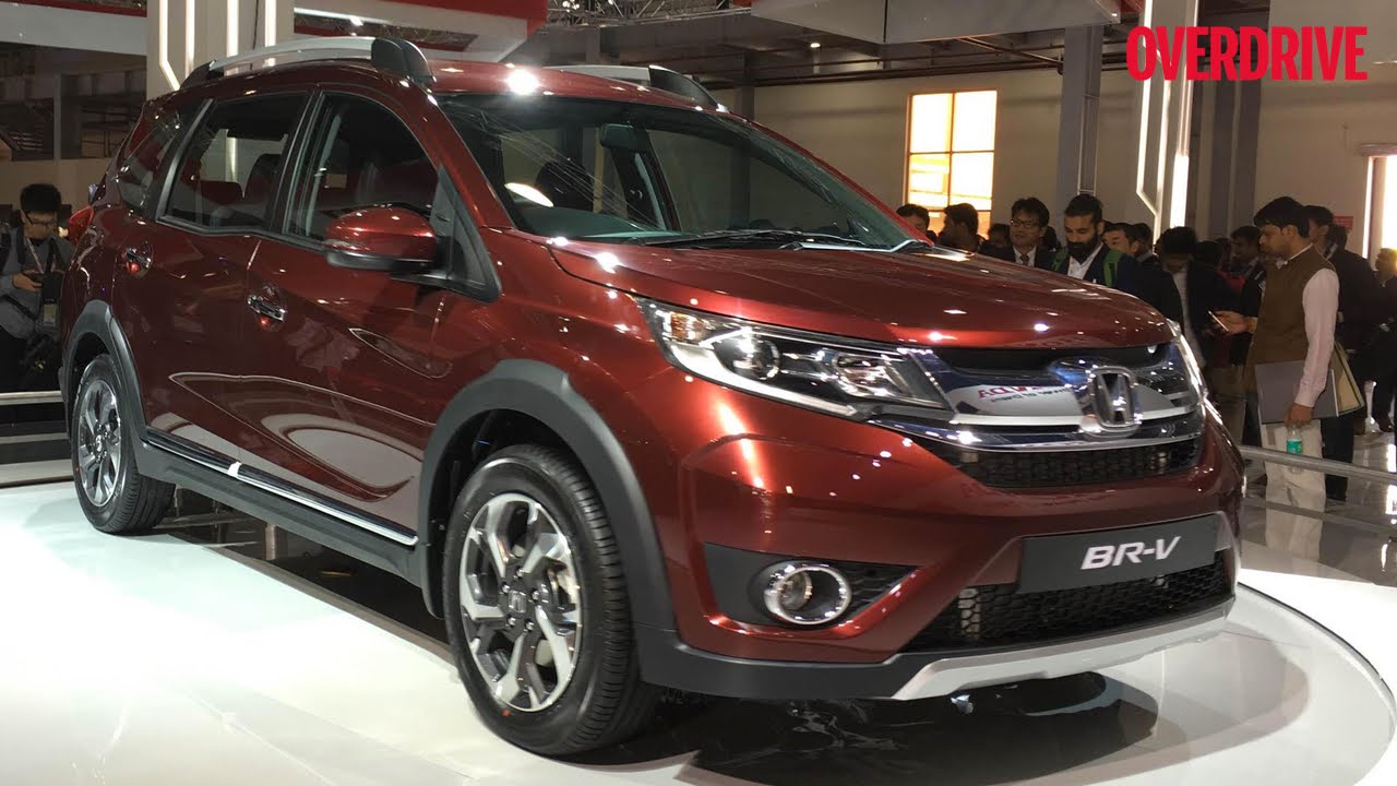 2016 Auto Expo: Honda BR-V unveiled for India