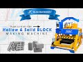 HOLLOW BLOCK &amp; SOLID BLOCK MAKING MACHINE IN JHARKHAND