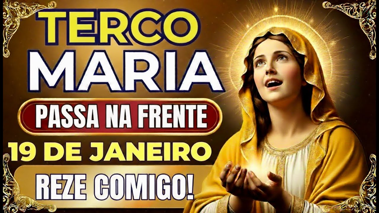 📿 Terço Maria Passa na Frente 🌹 Pra Quem Desistiu de Pedir Milagre 🙏