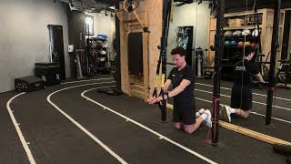 Shoulder Stability - TRX Fallout (I Position Kneeling)