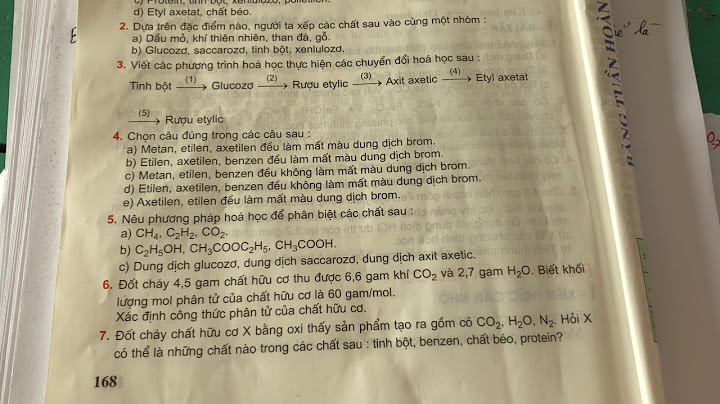 Giải sách giáo khoa hóa 9 bài 7 năm 2024