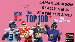 Kickspot - Ep25: NFL TOP 100 Is Lamar Jackson the #1 player for 2020?