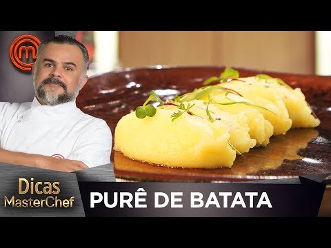 COMO FAZER PURÊ DE BATATA CLÁSSICO com Francisco Pinheiro | DICAS MASTERCHEF