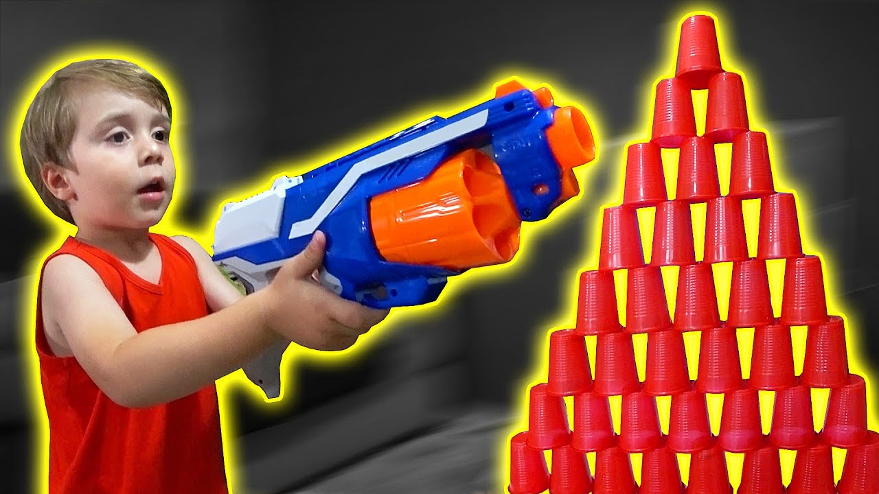 Mais balas, mais diversão: arma de Nerf tunada pode disparar 108 projéteis  - TecMundo