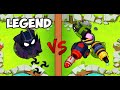 Legend of the Night VS TRIPLE 5th Tier Cannon in Bloons TD Battles 2