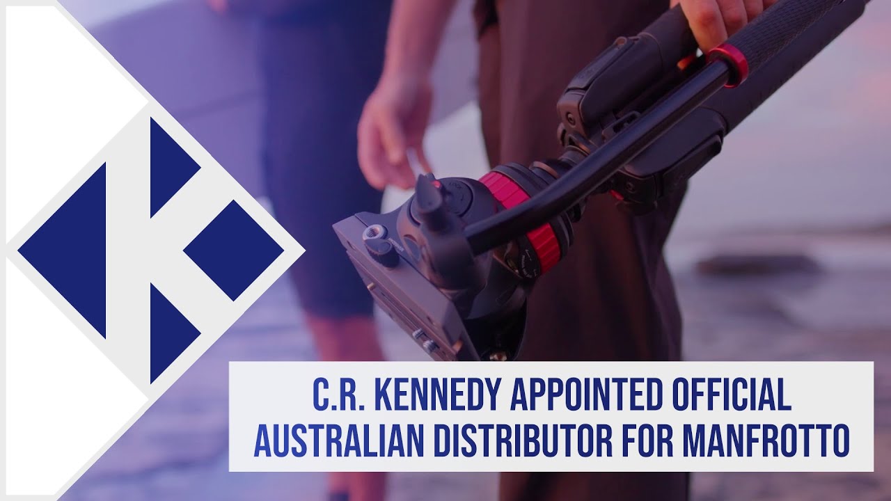 C.R. Kennedy Appointed Official Australian Distributor for Manfrotto
