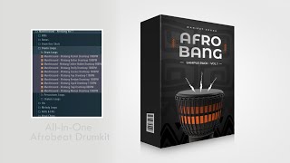 AFROBANG All-In-One Afrobeat Drumkit by ManifxtSounds