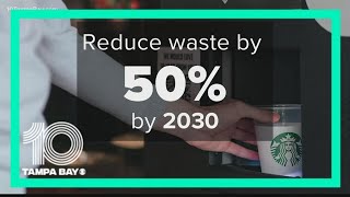 Starbucks aims to reduce waste with a reusable cup program