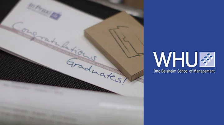 WHU Graduation - Master of Science (MSc), Full-Time MBA, and Doctoral Student Graduation 2016