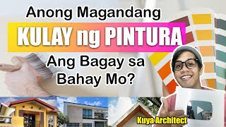 ANONG MAGANDANG KULAY NG PINTURA ANG BAGAY SA BAHAY MO ? Usapang Paint Colors . House Paint