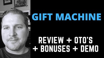 Gift Machine Review ➕ Gift Machine Demo ➕ MAMMOTH Bonus Package