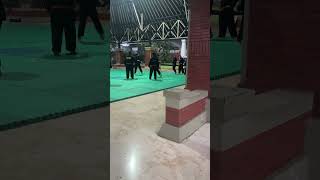 Training Session in Padepokan Penchak Silat Jakarta Indonesia
