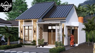 Rumah 7X10 Meter Dengan 3 Kamar Tidur |  Desain Modern, Praktis Dan Fungsional