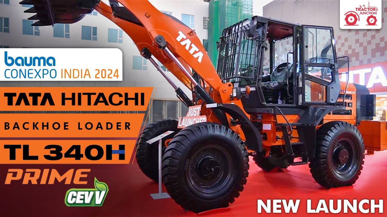 2024 Bauma Conexpo: Tata Hitachi TL 340 H Prime CEV-5 Review | New Launch Review | Tractor Junction