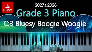 ABRSM 2027 & 2028 - Grade 3 Piano Exam - C3 ~ Bluesy Boogie Woogie ~ Alexandra Skevington