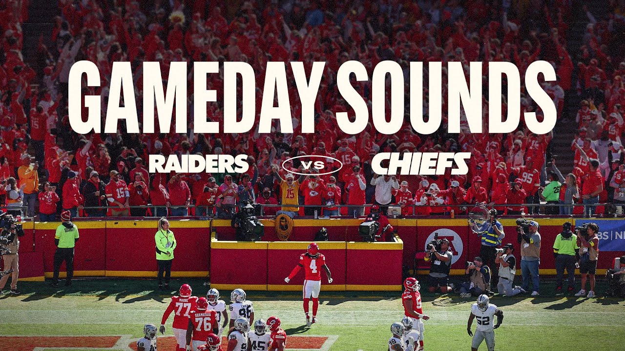 Behind the Scenes of a Chiefs Home Win vs the Raiders - NFL Week 7 | Gameday Sounds 🔊