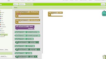 Using MIT App Inventor 2 to create a simple talk to me app