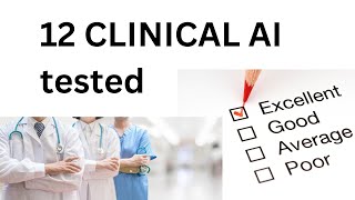 Hospital /Clinic AI Decision Models: Performance of 12 AI LLM Systems (incl $$) Radiology, Biomed