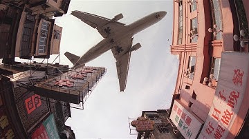 Strange Livery Approch and landing Kai TAk