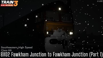 8X02 Fawkham Junction to Fawkham Junction (Part 1) - Southeastern High Speed - Class 66 - TSW3