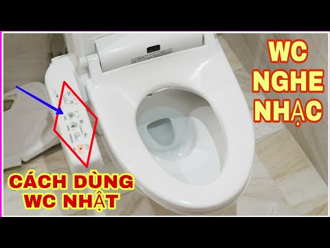 HV TV - CÁCH SỬ DỤNG NHÀ VỆ SINH TÂN TIẾN SIÊU HIỆN ĐẠI  CỦA NHẬT BẢN || modern japanese WC