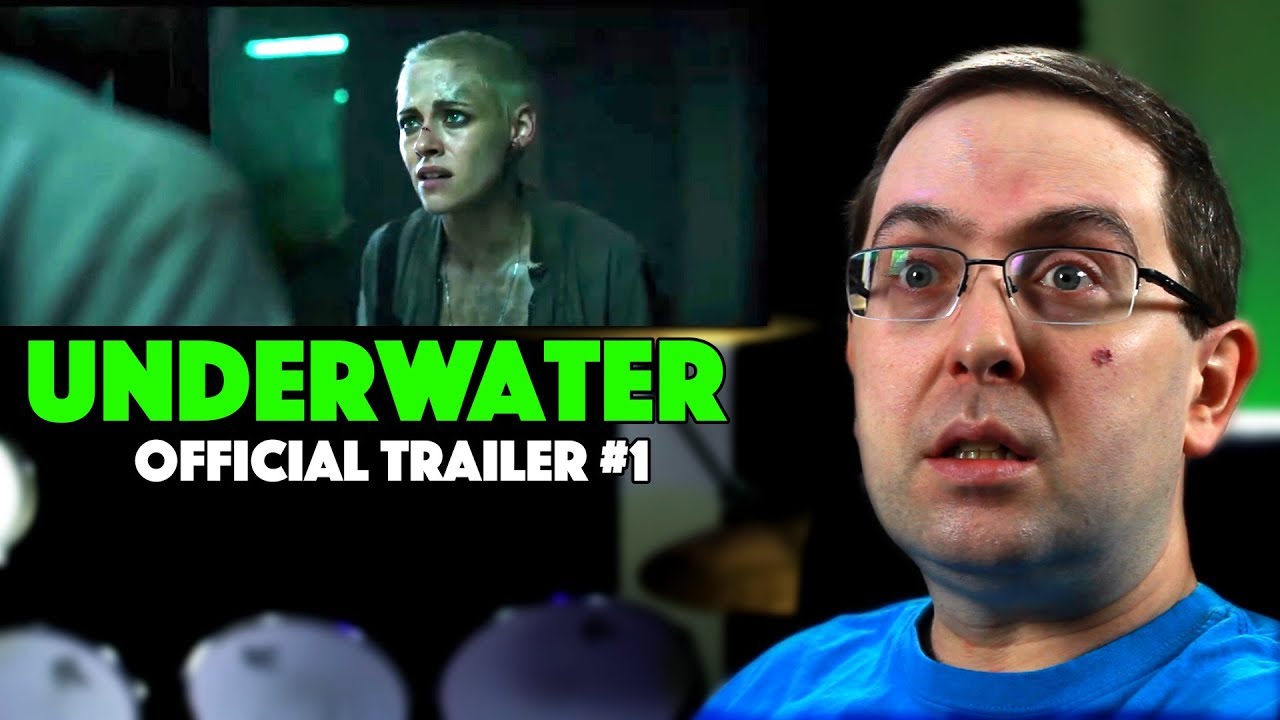REACTION! Underwater Trailer #1 - Kristen Stewart Movie 2020