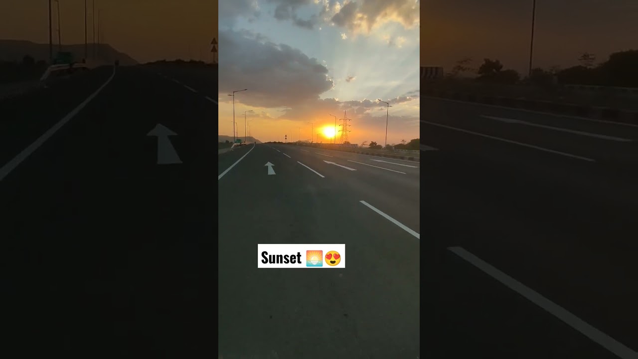 Sunset On NH 52 😍