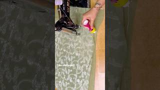 Useful sewing tips and tricks k sath attach lining perfectly with kurti fabric #shorts