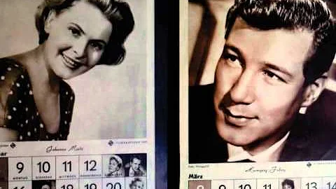 Original 1959 calendar