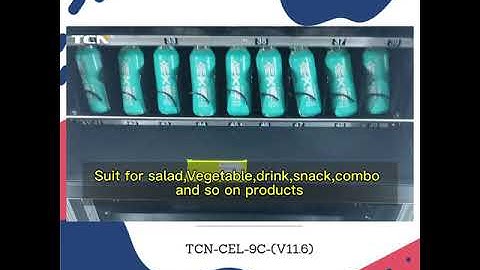 Chinese supplier Self-Service Vending Machine with LCD Screen