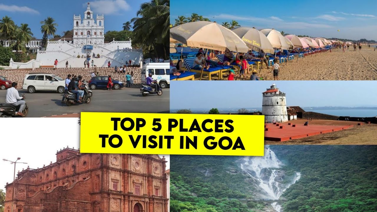 Top 5 Places to visit in Goa - Travel Video | Scoop Buddy - YouTube