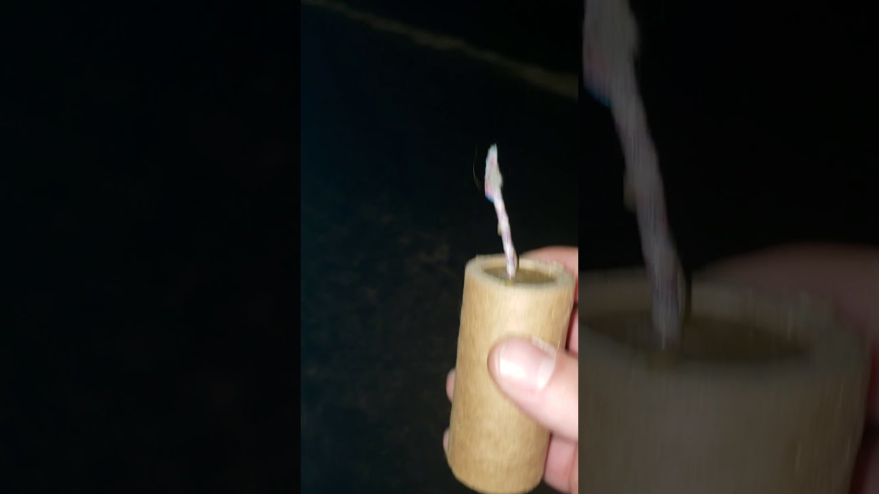 hardcore ground firecracker XXL Blockbuster home made firework - YouTube