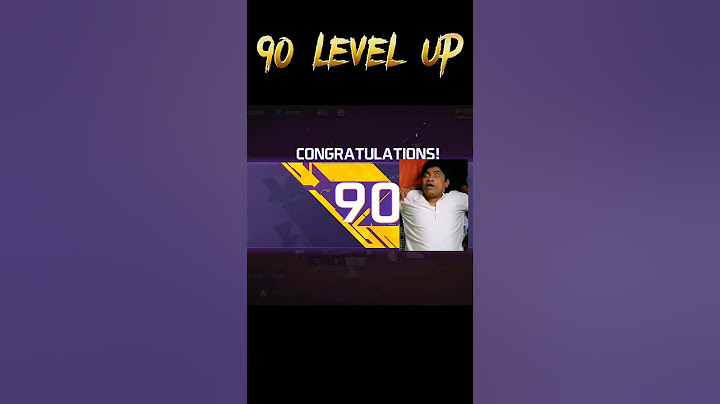 90 LEVEL GLOO WALL || FINALLY 90 LEVELS-UP #90LEVEL #freefire #gloowall