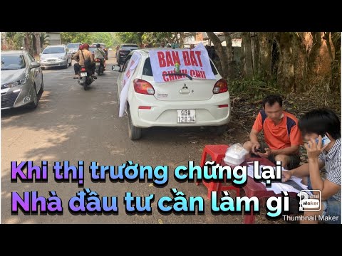 Khi thị trường bất động sản chững lại, nhà đầu tư cần làm gì ?