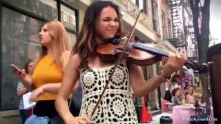Spontaneous Street Piano and Violin Duet in New York City with Ada - Part 2 chords