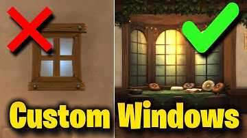 WoW Housing Tutorial | Custom Windows