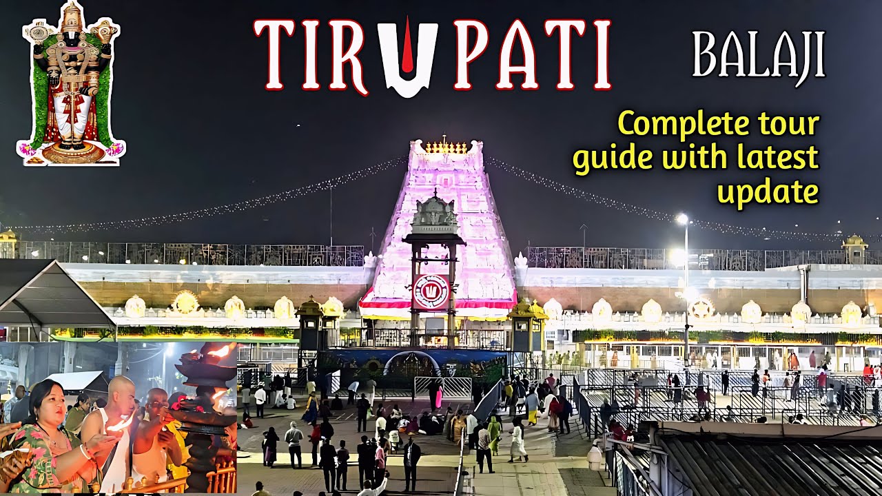 Tirupati Balaji Darshan ULTIMATE guide 2025 | Tickets Timing Accommodation | Bangalore to Tirupati