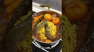 would you eat this? #cooking #turkeynoodles #asmr #food #spicynoodlesoup #delicious #noodles #ramen