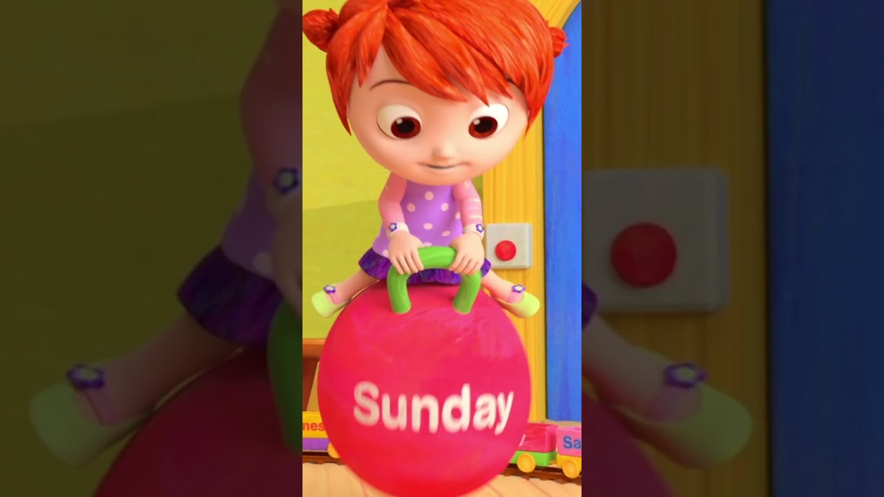 These Are The 7 Days Of WEEK Cocomelon Play Song Day Learning Kids Education