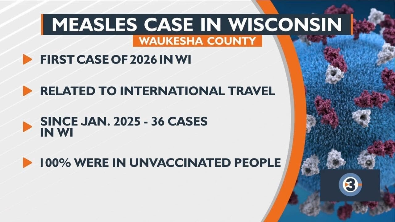 Measles case in Waukesha Co.