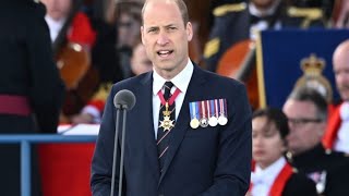 Prince William reads from DDay Veterans Diary in Emotional Speech at Portsmouth DDay event