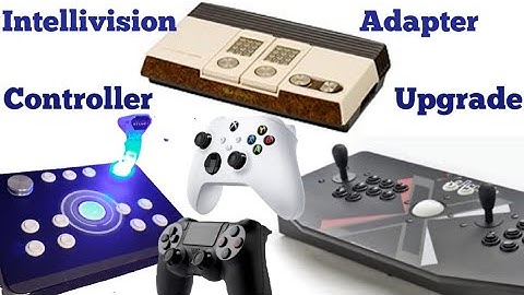 Intellivision Adapters for Current Day Controllers & the X-Arcade Tankstick- Part 2 (vid#76)