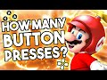 Minimal Movement - How Many Button Presses Are Needed To Beat New Super Mario Bros. Wii?