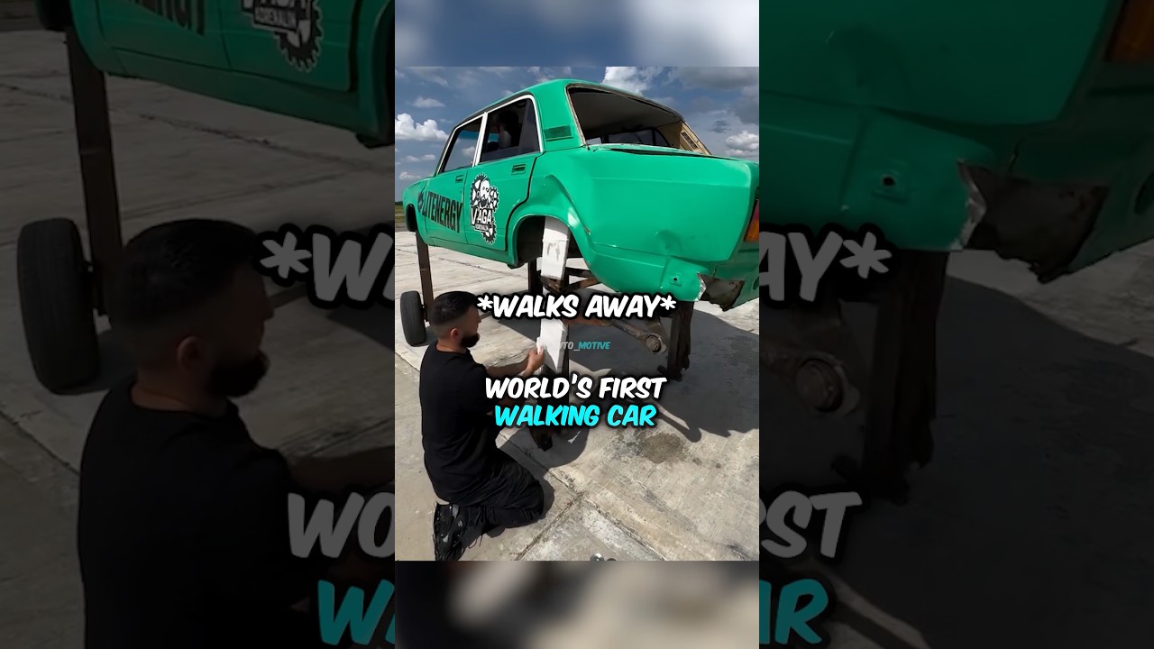 World’s First Walking Car! 😱