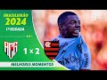 ATLÉTICO-GO 1 X 2 FLAMENGO | MELHORES MOMENTOS | 1ª RODADA BRASILEIRÃO 2024 | ge.globo image