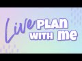 🔴 LIVE Plan With Me | Erin Condren Vertical