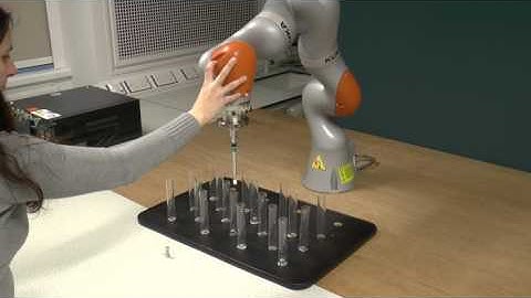 Human Robot colaboration (KUKA IBR Robot)