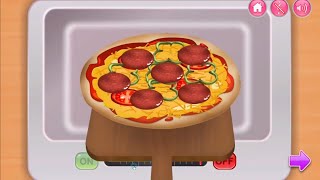 🍕COMO HACER RICA PIZZA- Juegos para niños - Playing Game Kids Cooking🧀🍅 screenshot 2